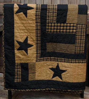 Delaware Star Quilted Throw - The Fox Decor